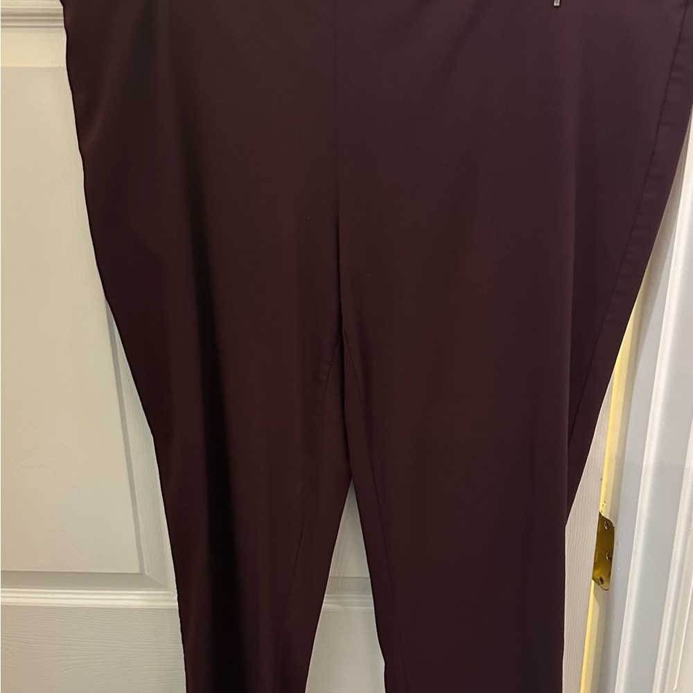 Avenue Maroon Dress Pants 18TL